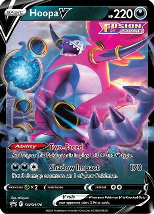 Image of Hoopa V (SWSH176) [Sword & Shield: Black Star Promos]
