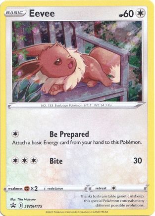 Image of Eevee (SWSH175) [Sword & Shield: Black Star Promos]