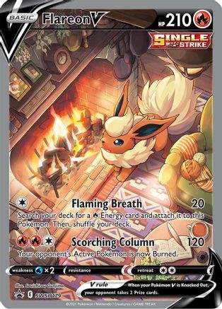 Image of Flareon V (SWSH179) [Sword & Shield: Black Star Promos]