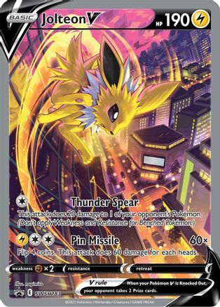 Image of Jolteon V (SWSH183) [Sword & Shield: Black Star Promos]