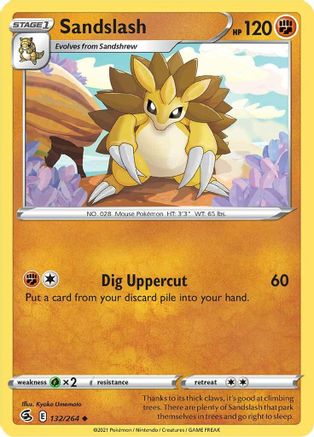 Image of Sandslash (132/264) [Sword & Shield: Fusion Strike]