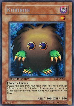 Image of Kuriboh [FL1-EN003] Secret Rare