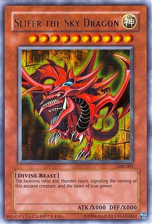 Image of Slifer the Sky Dragon (Ultra Rare) [GBI-001] Ultra Rare