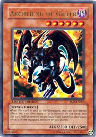 Image of Archfiend of Gilfer [JMP-EN003] Ultra Rare