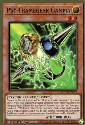 Image of PSY-Framegear Gamma [MGED-EN012] Gold Rare