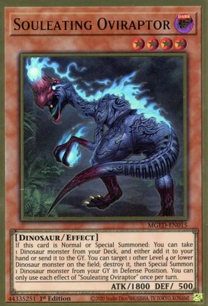 Image of Souleating Oviraptor [MGED-EN015] Gold Rare