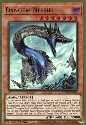 Image of Danger! Nessie! [MGED-EN019] Gold Rare