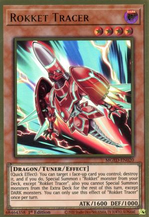 Image of Rokket Tracer [MGED-EN020] Gold Rare