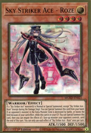 Image of Sky Striker Ace - Roze [MGED-EN021] Gold Rare