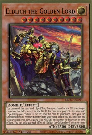 Image of Eldlich the Golden Lord (Alternate Art) [MGED-EN024] Gold Rare