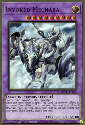 Image of Invoked Mechaba [MGED-EN025] Gold Rare