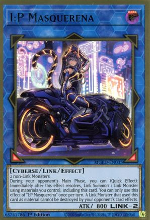Image of I:P Masquerena (Alternate Art) [MGED-EN035] Gold Rare