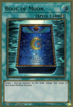 Image of Book of Moon [MGED-EN039] Gold Rare