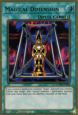 Image of Magical Dimension [MGED-EN040] Gold Rare