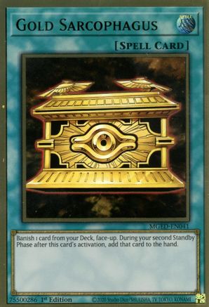 Image of Gold Sarcophagus [MGED-EN041] Gold Rare