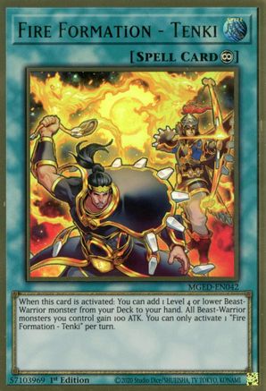 Image of Fire Formation - Tenki [MGED-EN042] Gold Rare