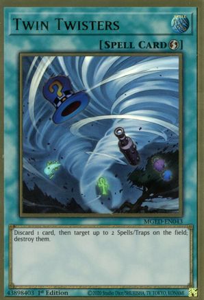 Image of Twin Twisters [MGED-EN043] Gold Rare