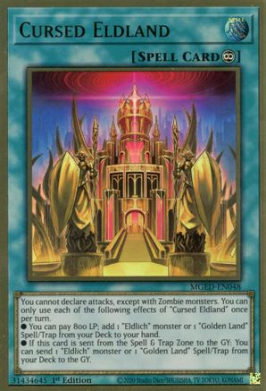 Image of Cursed Eldland [MGED-EN048] Gold Rare