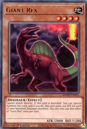 Image of Giant Rex [MGED-EN055] Rare