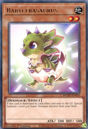Image of Babycerasaurus [MGED-EN056] Rare