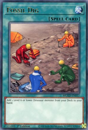 Image of Fossil Dig [MGED-EN057] Rare