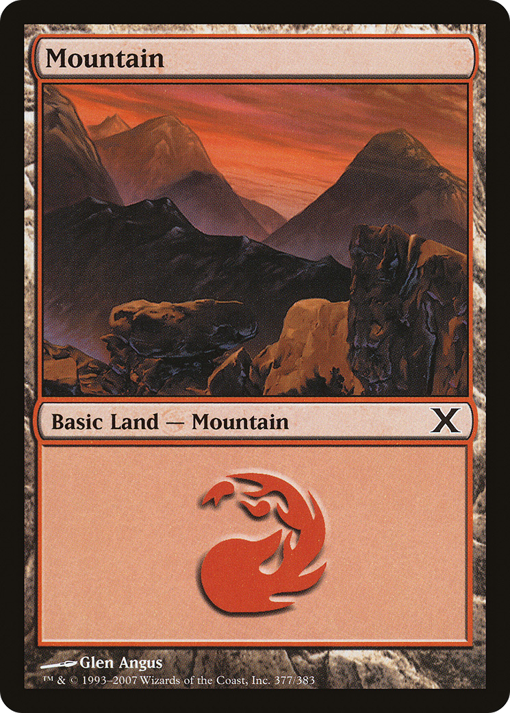 Image of Mountain (377) [Tenth Edition]