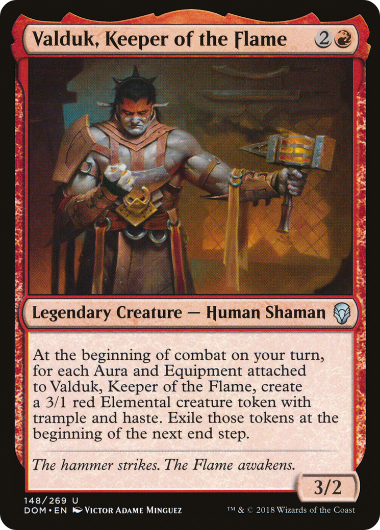 Image of Valduk, Keeper of the Flame [Dominaria]
