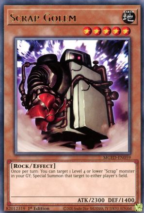 Image of Scrap Golem [MGED-EN059] Rare