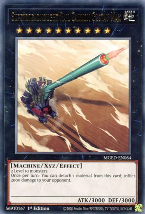 Image of Superdreadnought Rail Cannon Gustav Max [MGED-EN064] Rare