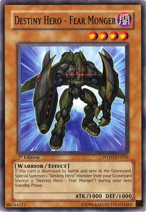 Image of Destiny Hero - Fear Monger [POTD-EN016] Common