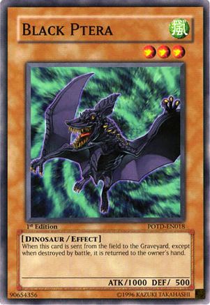 Image of Black Ptera [POTD-EN018] Common