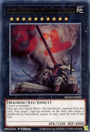 Image of Number 81: Superdreadnought Rail Cannon Super Dora [MGED-EN065] Rare