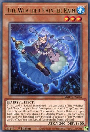 Image of The Weather Painter Rain [MGED-EN096] Rare