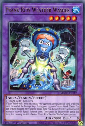 Image of Prank-Kids Weather Washer [MGED-EN112] Rare