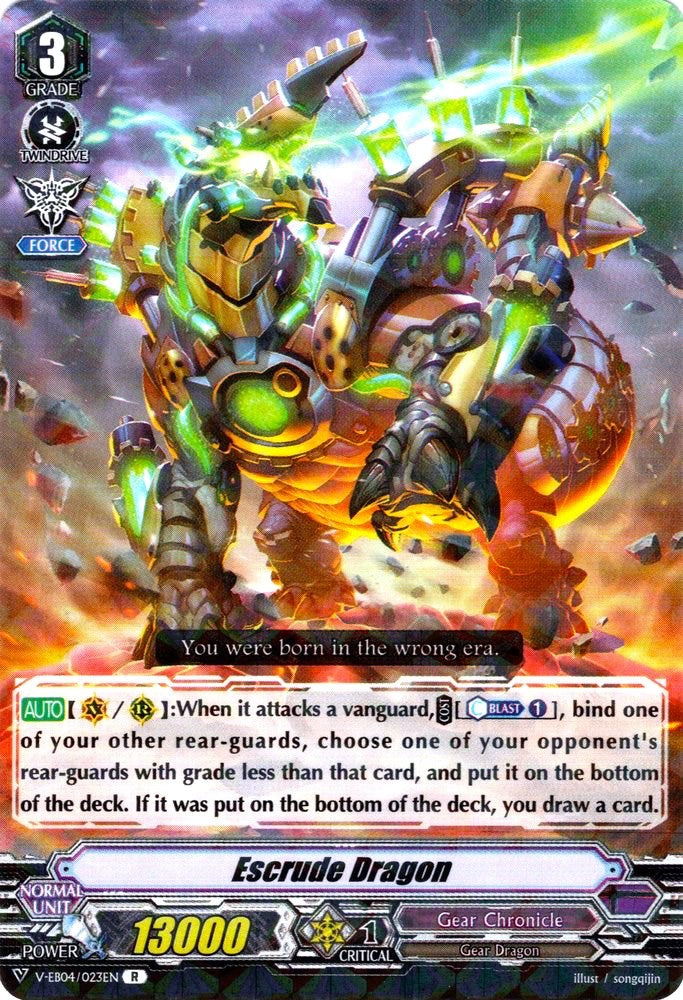 Image of Escrude Dragon (V-EB04/023EN) [The Answer of Truth]