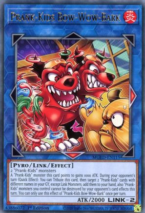 Image of Prank-Kids Bow-Wow-Bark [MGED-EN115] Rare
