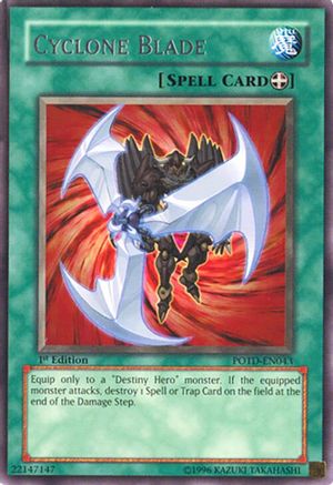 Image of Cyclone Blade [POTD-EN043] Rare