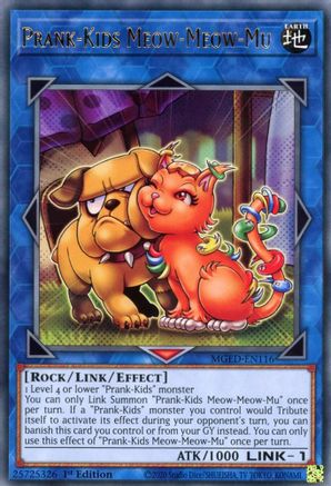 Image of Prank-Kids Meow-Meow-Mu [MGED-EN116] Rare