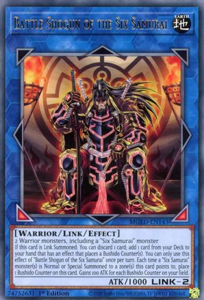 Image of Battle Shogun of the Six Samurai [MGED-EN143] Rare