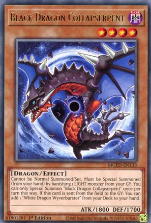 Image of Black Dragon Collapserpent [MGED-EN133] Rare