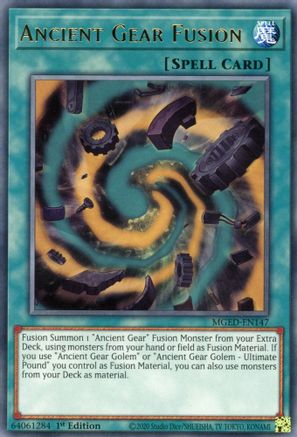 Image of Ancient Gear Fusion [MGED-EN147] Rare