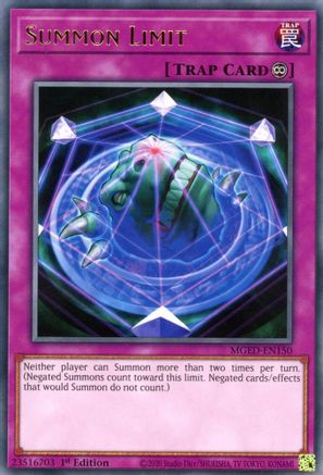 Image of Summon Limit [MGED-EN150] Rare