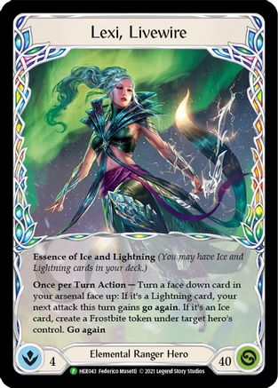 Image of Lexi, Livewire [HER043] (Promo)  Cold Foil