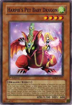 Image of Harpie's Pet Baby Dragon [SD8-EN017] Common