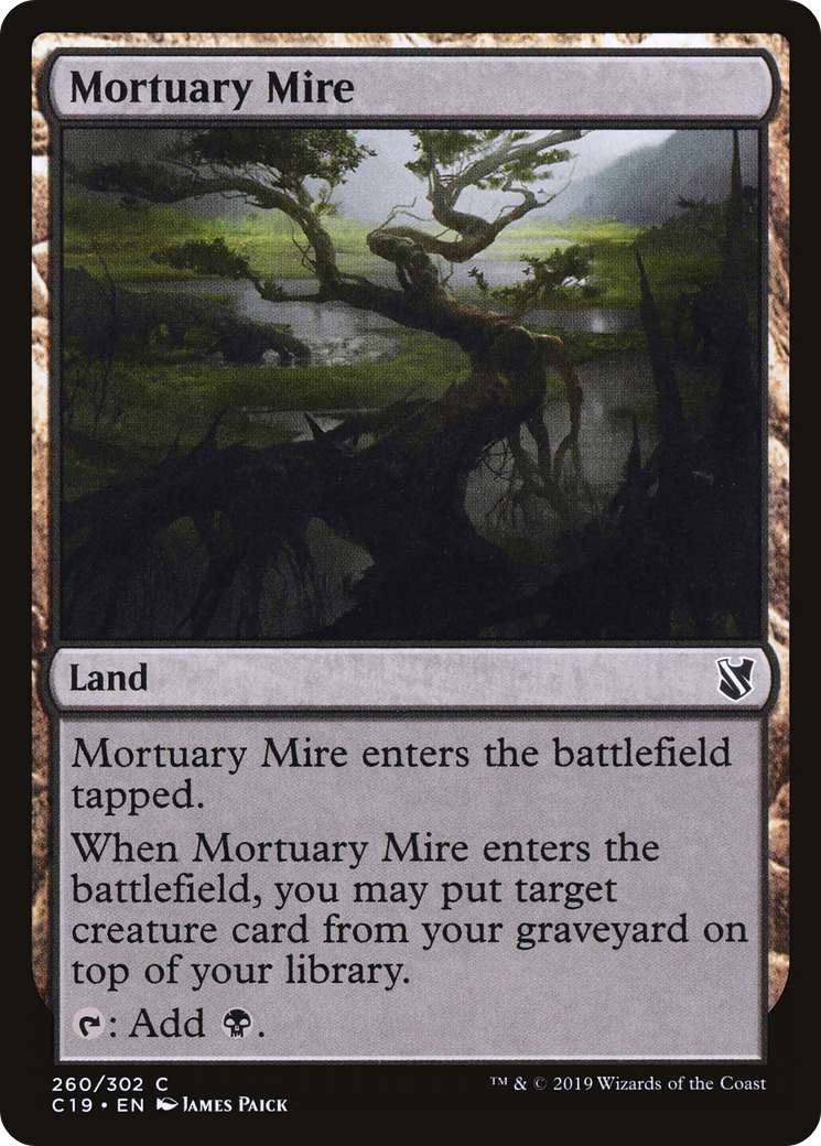 Image of Mortuary Mire [Commander 2019]