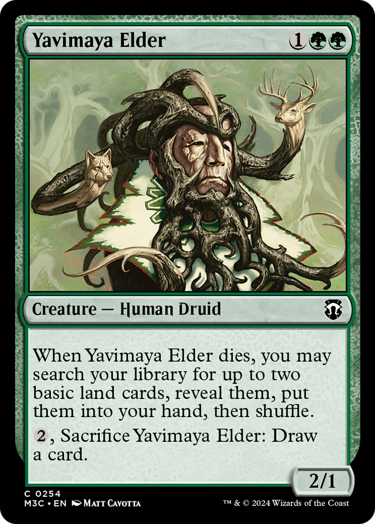 Image of Yavimaya Elder [Modern Horizons 3 Commander]