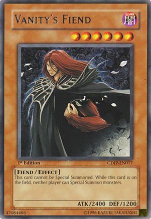Image of Vanity's Fiend [CDIP-EN017] Rare