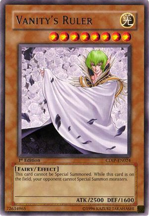 Image of Vanity's Ruler [CDIP-EN024] Rare