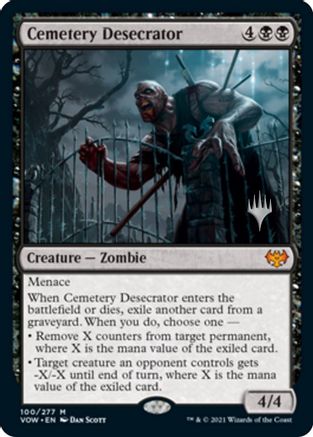 Image of Cemetery Desecrator [Aetherdrift Promos]