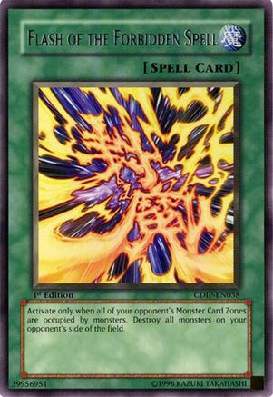 Image of Flash of the Forbidden Spell [CDIP-EN038] Rare